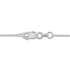 Thumbnail Image 3 of Marquise-Cut Natural Blue Sapphire Flower Necklace 10K White Gold 18"