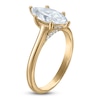 Thumbnail Image 2 of Marquise-Cut Lab-Grown Diamond Solitaire Plus Engagement Ring 1-5/8 ct tw 18K Yellow Gold (VS2/F)