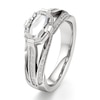 Thumbnail Image 4 of J'Lure Lab-Grown Diamond Oval Portrait-Cut Engagement Ring 1-3/8 ct tw 18K White Gold