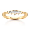 Thumbnail Image 1 of J'Lure Lab-Grown Diamond Scalloped Wedding Band 1/6 ct tw 18K Yellow Gold
