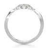 Thumbnail Image 2 of J'Lure Lab-Grown Diamond Scalloped Wedding Band 1/5 ct tw 18K White Gold