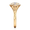 Thumbnail Image 3 of J'Lure Hexagon Brilliant-Cut Lab-Grown Diamond Engagement Ring 3-5/8 ct tw 18K Yellow Gold