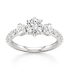 Thumbnail Image 1 of J'Lure Octagon Brilliant-Cut Lab-Grown Diamond Engagement Ring 1-7/8 ct tw 18K White Gold