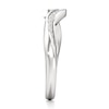 Thumbnail Image 3 of J'Lure Lab-Grown Diamond Contour Wedding Band 1/6 ct tw 18K White Gold