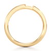 Thumbnail Image 2 of J'Lure Baguette-Cut Lab-Grown Diamond Contour Wedding Band 3/8 ct tw 18K Yellow Gold