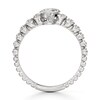Thumbnail Image 2 of J'Lure Leaf Step-Cut Lab-Created Diamond Engagement Ring 1-1/3 ct tw 18K White Gold