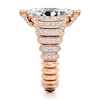 Thumbnail Image 3 of J'Lure Moval Old-Cut Lab-Grown Diamond Engagement Ring 3-5/8 ct tw 18K Rose Gold