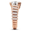 Thumbnail Image 3 of J'Lure Trillion Curved Brilliant-Cut Lab-Grown Diamond Engagement Ring 3-1/3 ct tw 18K Rose Gold