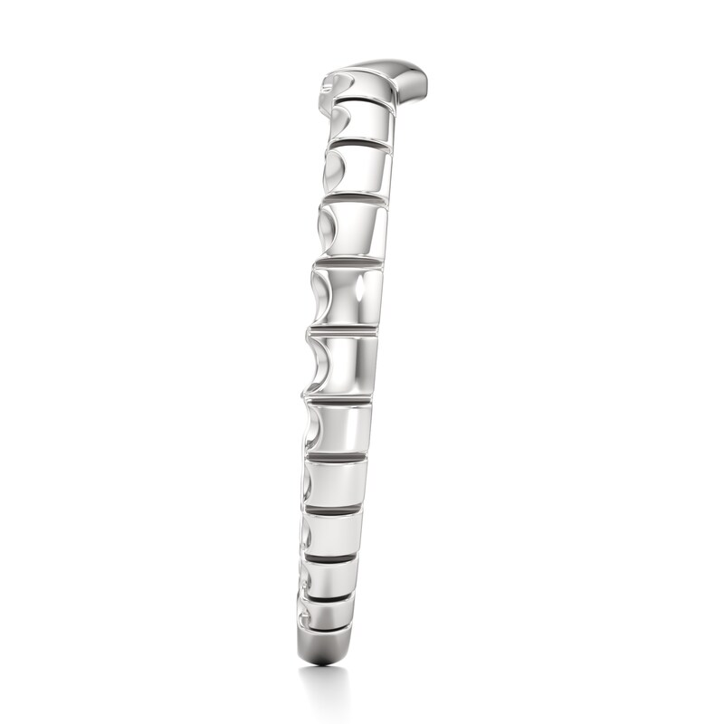 Main Image 3 of J'Lure Contour Wedding Band 18K White Gold