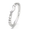Thumbnail Image 4 of J'Lure Contour Wedding Band 18K White Gold