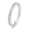 Thumbnail Image 4 of J'Lure Baguette & Round-Cut Lab-Grown Diamond Wedding Band 1/3 ct tw 18K White Gold