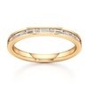 Thumbnail Image 1 of J'Lure Baguette & Round-Cut Lab-Created Diamond Wedding Band 1/3 ct tw 18K Yellow Gold