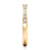 Thumbnail Image 3 of J'Lure Baguette & Round-Cut Lab-Created Diamond Wedding Band 1/3 ct tw 18K Yellow Gold