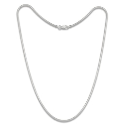 Snake Chain Necklace 1.6mm Solid Sterling Silver 20"