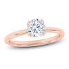 Thumbnail Image 1 of Round-Cut Solitaire Diamond Engagement Ring 1 ct tw 14K Rose Gold (I2/I)