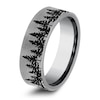 Thumbnail Image 2 of Men's Forest Comfort-Fit Wedding Band Tungsten Carbide 7mm