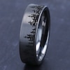 Thumbnail Image 4 of Men's Forest Comfort-Fit Wedding Band Tungsten Carbide 7mm