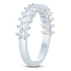 Thumbnail Image 2 of Marquise-Cut Lab-Grown Diamond Anniversary Ring 1 ct tw 14K White Gold