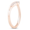 Thumbnail Image 2 of Certified Diamond Graduated Chevron Anniversary Ring 1/8 ct tw 14K Rose Gold