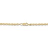 Thumbnail Image 2 of Glitter Rope Chain 2.4mm Solid 14K Yellow Gold 24"