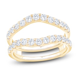 Lab-Grown Diamond Contour Enhancer Ring 1 ct tw 14K Yellow Gold