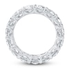 Thumbnail Image 2 of Certified Round-Cut Diamond Eternity Band 4-1/5 to 5-1/8 ct tw Platinum