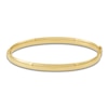 Thumbnail Image 1 of Polished Bangle Bracelet Hollow 10K Yellow Gold 5mm