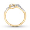 Thumbnail Image 1 of Diamond Ring 1/10 ct tw Round 10K Yellow Gold