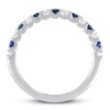 Thumbnail Image 1 of Vera Wang WISH Diamond & Sapphire Band 1/5 ct tw 14K White Gold