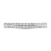 Thumbnail Image 2 of Vera Wang WISH Diamond Wedding Band 3/8 ct tw 14K White Gold