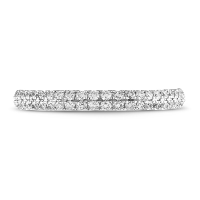Vera Wang WISH Diamond Anniversary Ring 3/8 ct tw Round 14K White Gold
