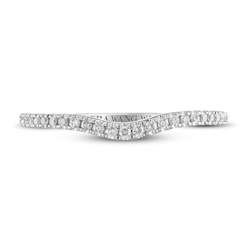 Vera Wang WISH Diamond Anniversary Ring 1/6 ct tw Round 14K White Gold