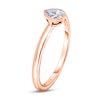 Thumbnail Image 2 of Diamond Solitaire Engagement Ring 1 ct tw Bezel-Set Pear-cut 14K Rose Gold (I2/I)