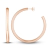 Thumbnail Image 1 of Polished Hoop Earrings 14K Rose Gold 50mm