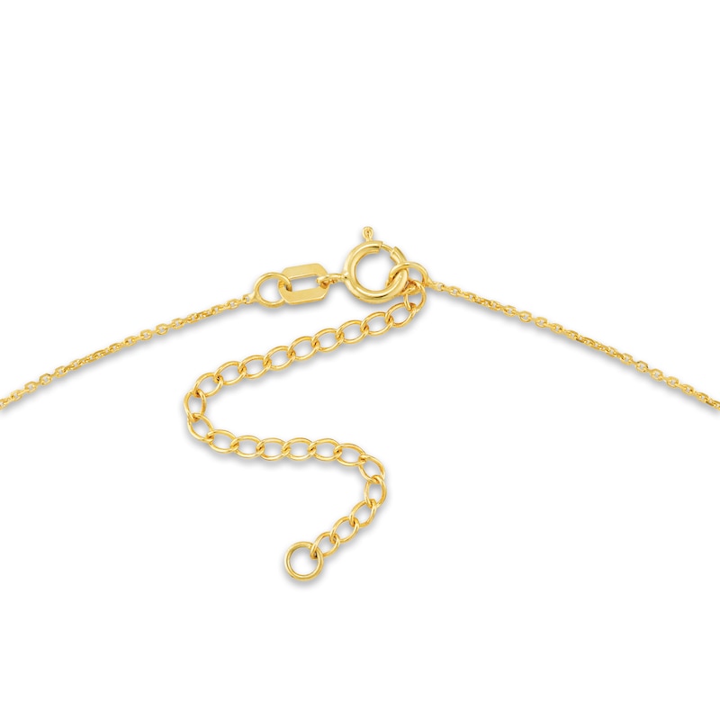Main Image 3 of Butterfly Pendant Necklace 14K Yellow Gold 16"