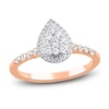Thumbnail Image 1 of Diamond Engagement Ring 3/8 ct tw Round 14K Rose Gold