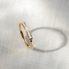 Thumbnail Image 4 of Juliette Maison Natural Pink Tourmaline Baguette Bar Ring 10K Yellow Gold