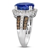Thumbnail Image 3 of Le Vian Natural Tanzanite Ring 1 ct tw Diamonds 14K Vanilla Gold