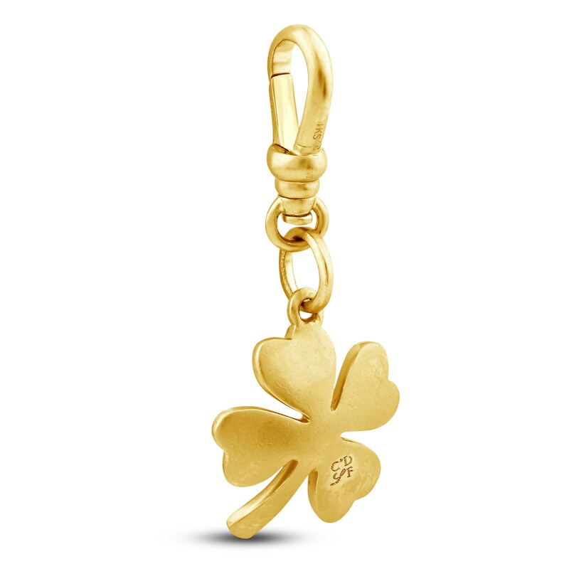 Main Image 2 of Charm'd by Lulu Frost 10K Yellow Gold Cultured Pearl Luck and Wisdom Charm