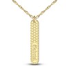 Thumbnail Image 1 of Engravable Bar Pendant Necklace 10K Yellow Gold 18"