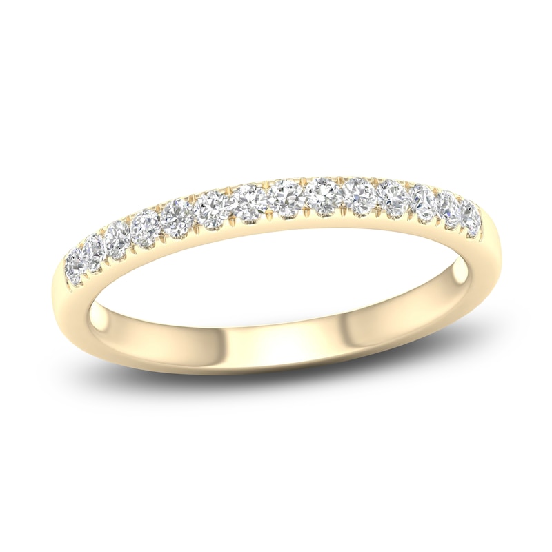 Main Image 1 of Diamond Wedding Band 1/4 ct tw Round 14K Yellow Gold