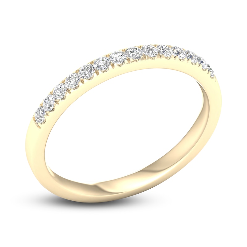 Main Image 2 of Diamond Wedding Band 1/4 ct tw Round 14K Yellow Gold