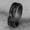 Thumbnail Image 3 of Men's Camo Wedding Band Tantalum 7.5mm