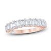 Thumbnail Image 1 of Pnina Tornai Lab-Grown Diamond Anniversary Band 2 ct tw Emerald 14K Rose Gold