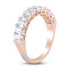 Thumbnail Image 1 of Pnina Tornai Lab-Created Diamond Anniversary Band 2 ct tw Emerald 14K Rose Gold