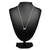 Thumbnail Image 3 of Diamond Aquarius Necklace 1/10 ct tw Round 14K Yellow Gold 16.75"