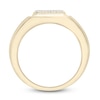 Thumbnail Image 4 of Men's Diamond Ring 1/4 ct tw Round 14K Yellow Gold