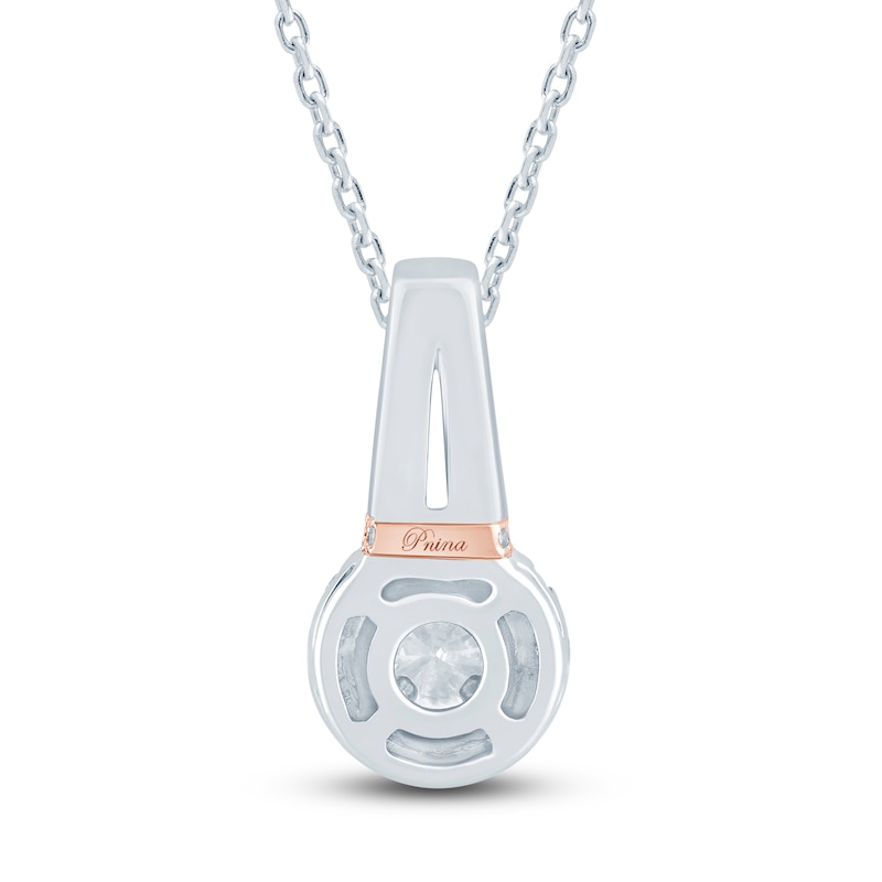 Main Image 3 of Pnina Tornai Diamond Pendant Necklace 5/8 ct tw 14K White Gold