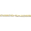 Thumbnail Image 1 of Solid Figaro Chain Bracelet 18K Yellow Gold 8.5" 6.9mm