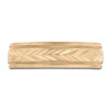 Thumbnail Image 3 of Leaf Milgrain Wedding Band 14K Yellow Gold 6mm